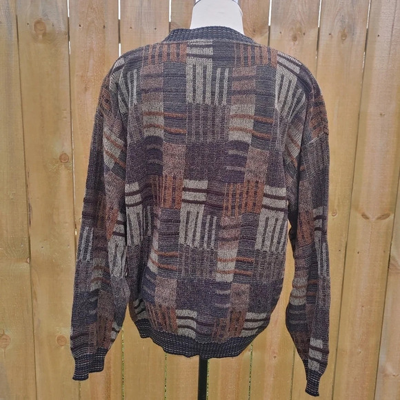 Protégé Coogi Style Sweater Men's Crew Neck Pullover Multicolor Size XL - Picture 4 of 8